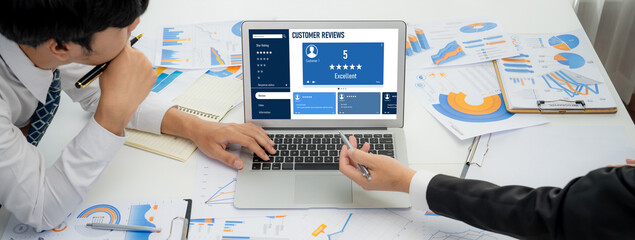 Customer experience and review analysis by brisk computer software for corporate business