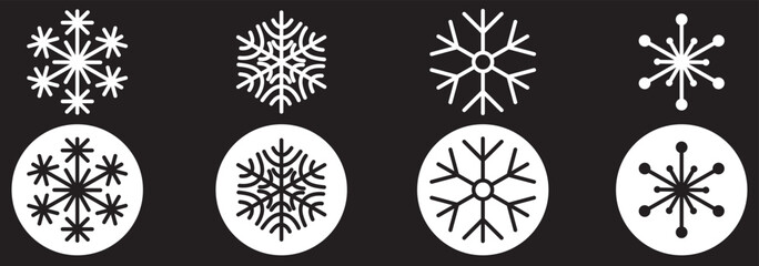 Snowflake vector Christmas icon logo snow Santa Claus Xmas cartoon character illustration symbol graphic