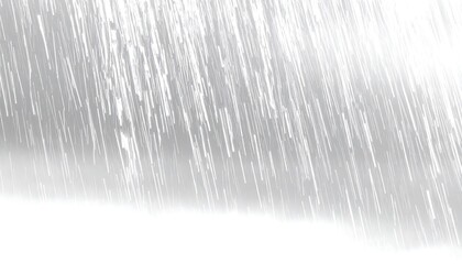 Transparent PNG Rain Sheet Fine Drizzles Natural Streaks Motion Blur on White Background