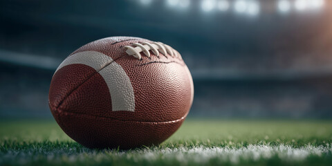 Exciting football match action stadium sports evening light