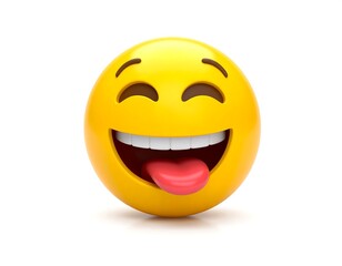 Happy, laughing emoji
