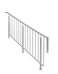 Stainless steel railing design
