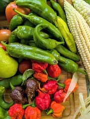 vegetables on the market