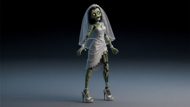 Bride of Frankenstein Character Model