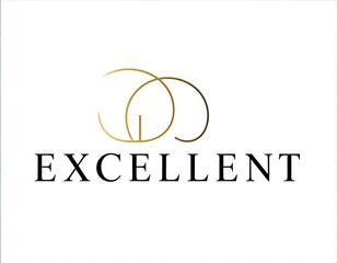 Elegant logo with overlapping circles and the word "Excellent