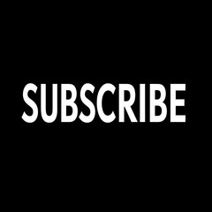 Simple black banner with white text