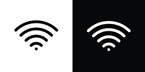 Wifi icon logo. symbol vector set.
