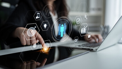 Business teamwork system showing digital communication and performance tracking. Teamwork improves collaboration, drives success, teamwork enhances planning, and teamwork supports productivity. Latch