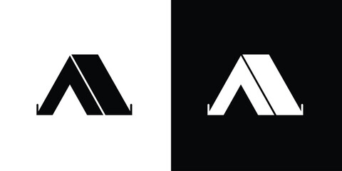 Camping icon. filled flat sign for mobile concept and web © Witty