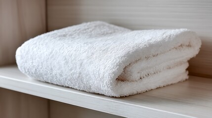 white towels in a bathroom