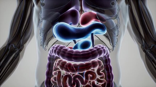 Human Digestive System Anatomy. (2)