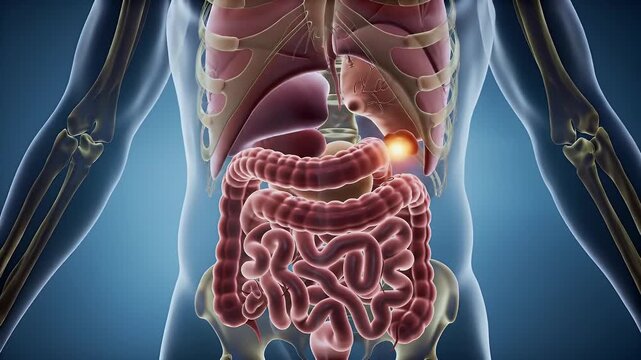 Human Digestive System Anatomy.