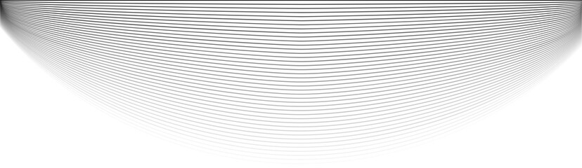 Fototapeta premium Subtle undulating waveforms create soft curved shapes with transparent gradient and fluid motion.
