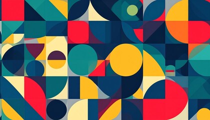 Obraz premium Abstract geometric pattern design