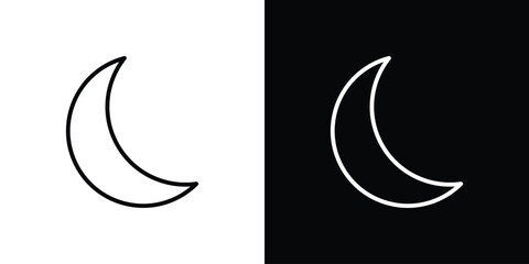 Moon icons for UI, apps, and websites © Witty