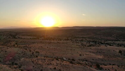 Fototapeta premium sunset in the mountains