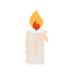 candle, candle with burning flame, vector, hand drawn, isolated, 3d rendering, 3d, element, illustration, silhouette