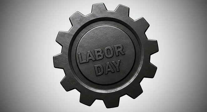 A couple walks their small brown and white dog on a leash through a vibrant park filled with trees, flowers, and a lamppost - Powered by Adobe