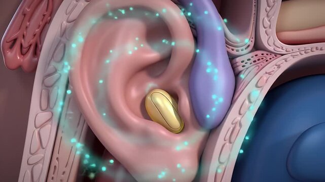 Inner Ear Anatomy Diagram.
