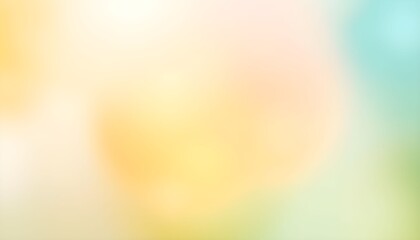 Abstract, soft-focus image with a blend of pastel colors.