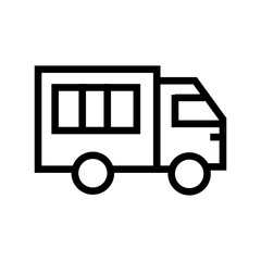 toy truck icon vector illustration