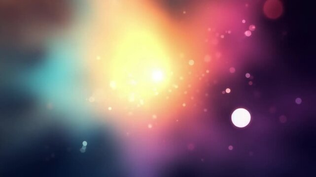 a colorful abstract background with a bright light
