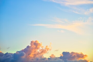New Zealand Sky Replacement Sunset Cloudscape Low Horizon Cloud
