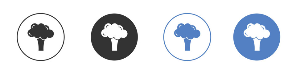 Broccoli icon vector Logo Design Template