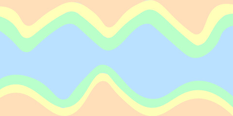 Pastel colour shape abstract background with blue green yellow and orange colors. can use for poster, banner, flyer, pamphlet, leaflet, brochure, catalog, web, website, site,