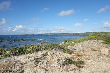 beach and blue sky