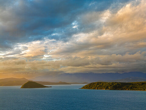 Dumbea Bay Noumea At Sunset
