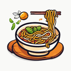 Delicious Noodle Design Very Cool