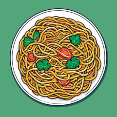 Delicious Noodle Design Very Cool