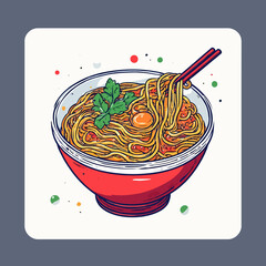 Delicious Noodle Design Very Cool