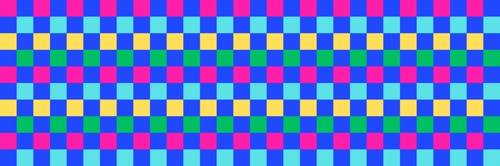 Checkered pixel dotted seamless geometric pattern wallpaper background