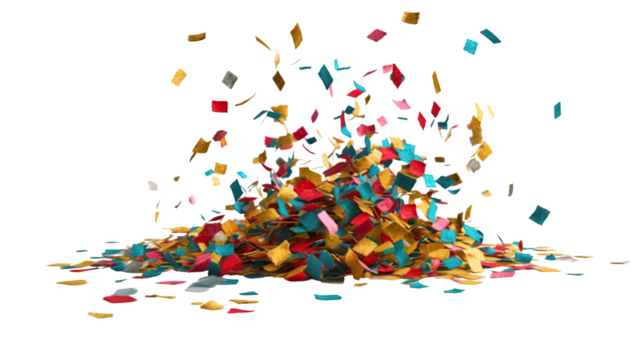 Colorful confetti explosion (1)