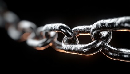 Close-up metal chain