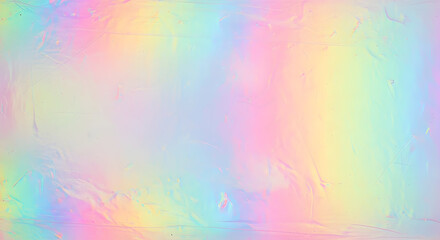 Iridescent Abstract Background Featuring Soft Pastel Gradient Colors in a Dreamy and Tranquil Atmosphere