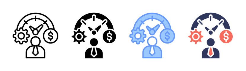 Flexible Icon Set Multiple Style Collection