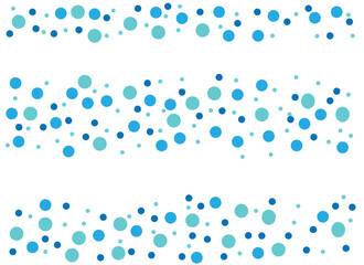 Minimal Blue Dot Pattern Design