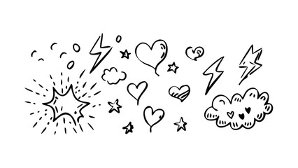 Comic sound effect explosion burst vector