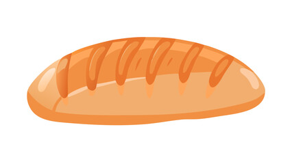 Golden brown artisan bread loaf bakery baked goods