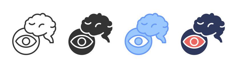 Intelligence Analysis Icon Set Multiple Style Collection