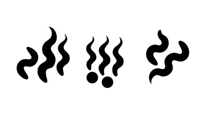 Abstract Black Swirls pattern