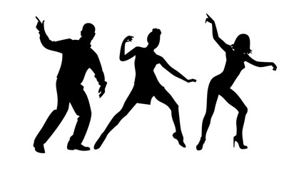 Black Silhouette of a Man Playing Guitar musical instrument