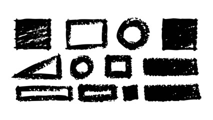 Hand Drawn Chalk Texture Splatter abstract