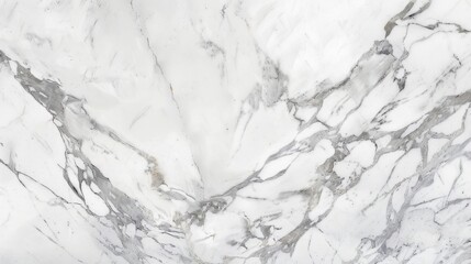 Obraz premium Macro Photography of Smooth White Marble: Fresh Texture, Gray Tones & Nature-Inspired Background