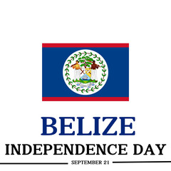 Obraz premium belize independence day 