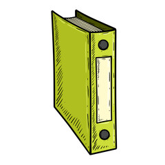 ordner bantex folder with documents