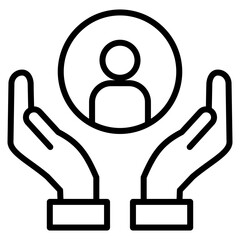 Assist Icon Element For Design